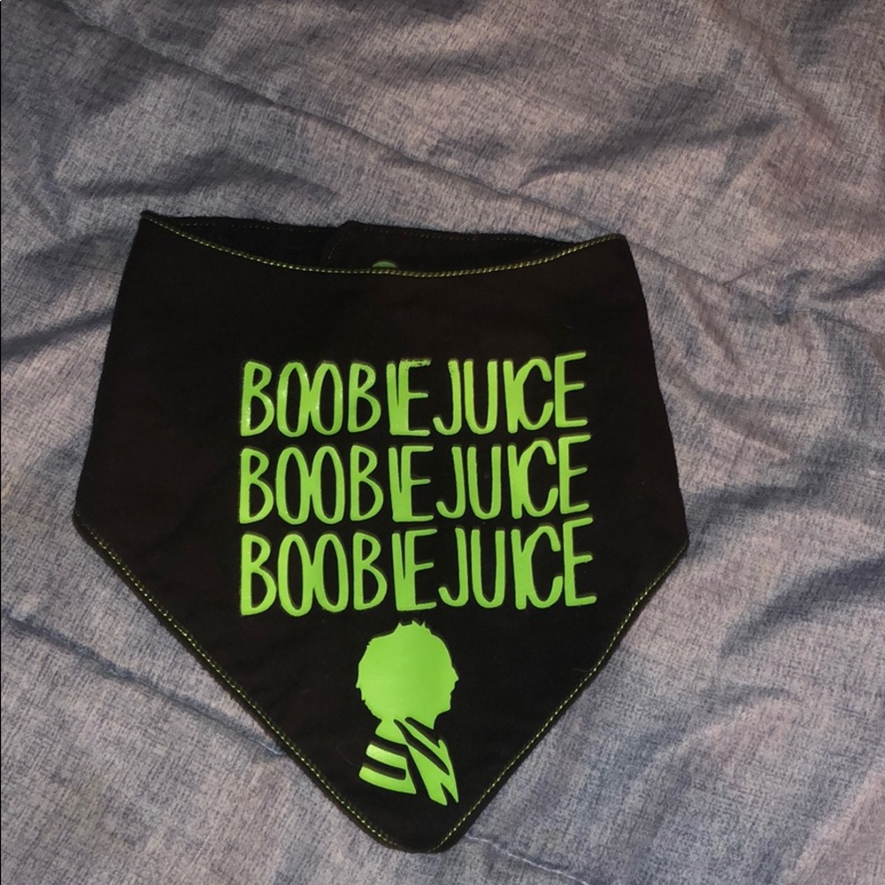 Boobie juice Halloween Bib